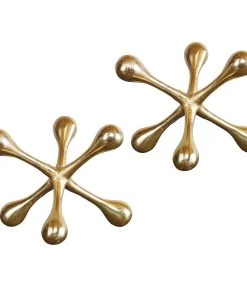 Uttermost Harlan Brass Objects Set/2