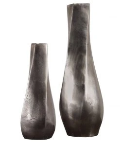 Uttermost Noa Dark Nickel Vases Set/2 DECOR