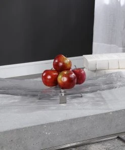 Uttermost Mika Art Glass Tray DECOR