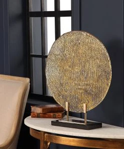 DECOR Uttermost Layan Art Glass Charger