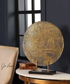 DECOR Uttermost Layan Art Glass Charger