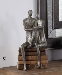 Uttermost Courtship Antique Nickel Figurine