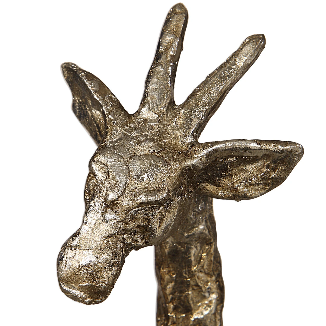 Uttermost Masai Giraffe Figurines, S/2 8 Uttermost Masai Giraffe Figurines, S/2