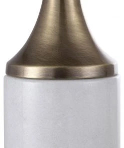 Uttermost Castiel Marble Candleholders, Set/2 Candle Holders & Hurricanes