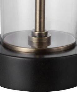 Uttermost Charvi Glass Candleholders, Set/2 Candle Holders & Hurricanes