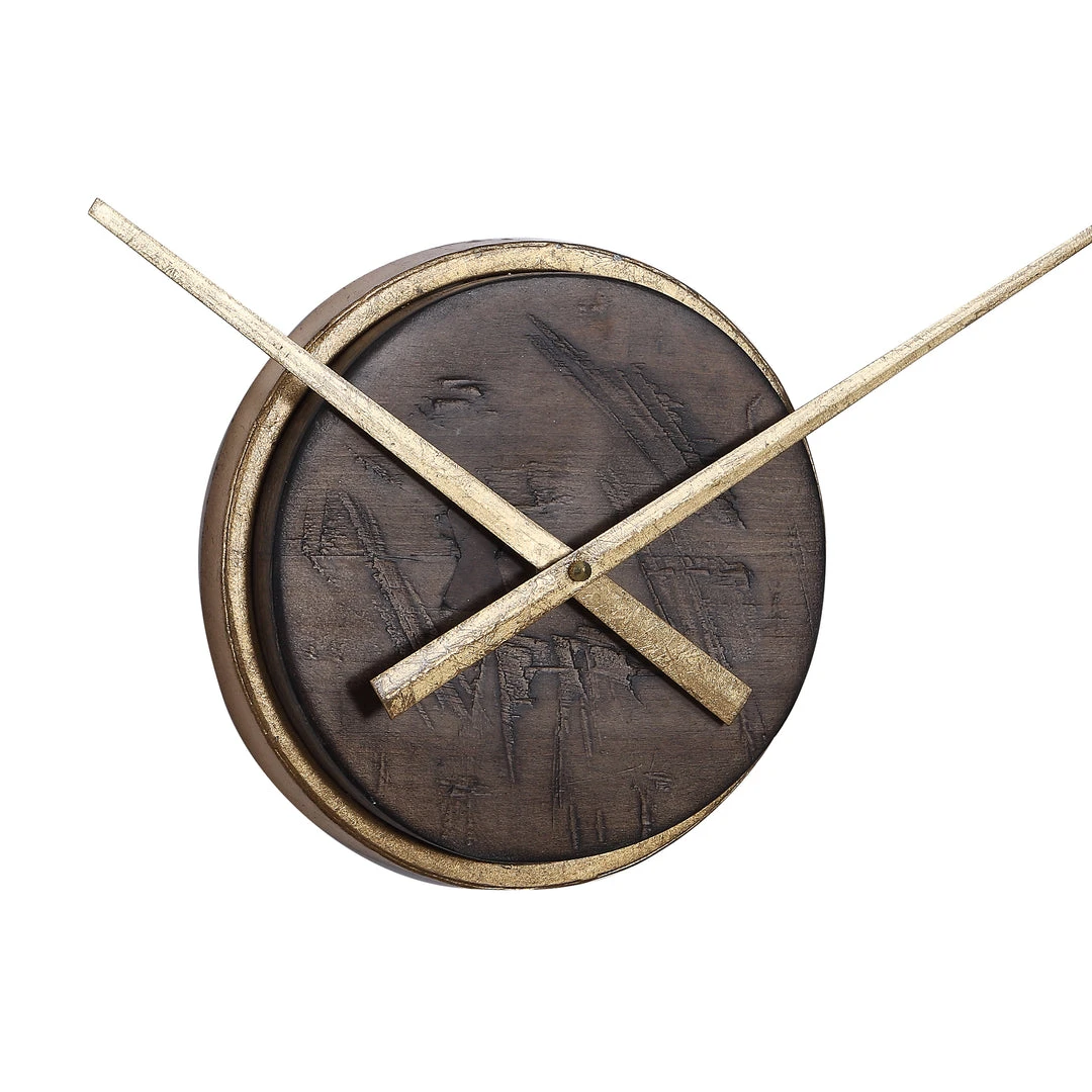 DECOR Uttermost Kerensa Wooden Wall Clock 7 DECOR Uttermost Kerensa Wooden Wall Clock