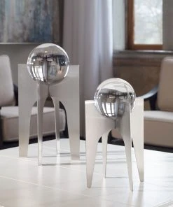 Uttermost Ellianna Silver Sculpture, Set/2 DECOR