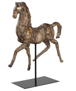 Uttermost Caballo Dorado Horse Sculpture