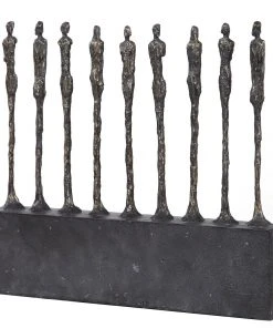 Uttermost Stand Together Aged Gold Figurine