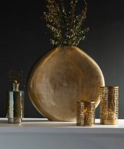 Uttermost Gretchen Gold Vase DECOR