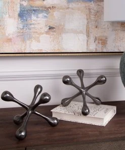 Uttermost Harlan Black Nickel Objects, S/2