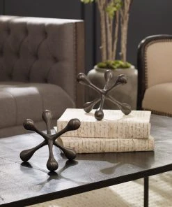 Uttermost Harlan Black Nickel Objects, S/2