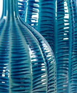 Uttermost Bixby Blue Vases, S/2