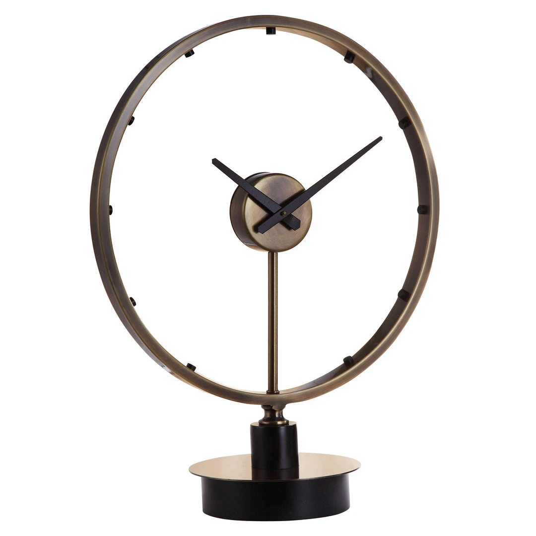 Wall Clocks Uttermost Davy Modern Table Clock 5 Wall Clocks Uttermost Davy Modern Table Clock
