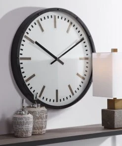 Uttermost Fleming Large Wall Clock