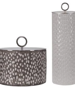 Vases, Jars, & Bottles Uttermost Cyprien Ceramic Containers, S/2