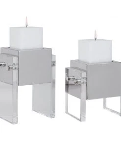 Candle Holders & Hurricanes Uttermost Sutton Square Candleholders, S/2