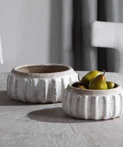 DECOR Uttermost Azariah Distressed Bowls, S/2