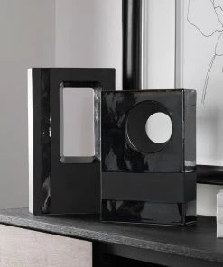 DECOR Uttermost Eanes Modern Table Top Accents S/2