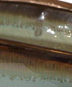 Uttermost Iroquois Green Glaze Bowl