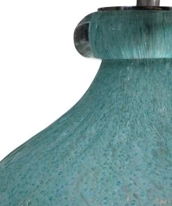 Uttermost Mellita Aqua Glass Bottles, S/2 DECOR