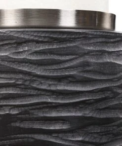 Uttermost Strathmore Stone Gray Candleholders, S/2 Candle Holders & Hurricanes 7 Uttermost Strathmore Stone Gray Candleholders, S/2 Candle Holders & Hurricanes