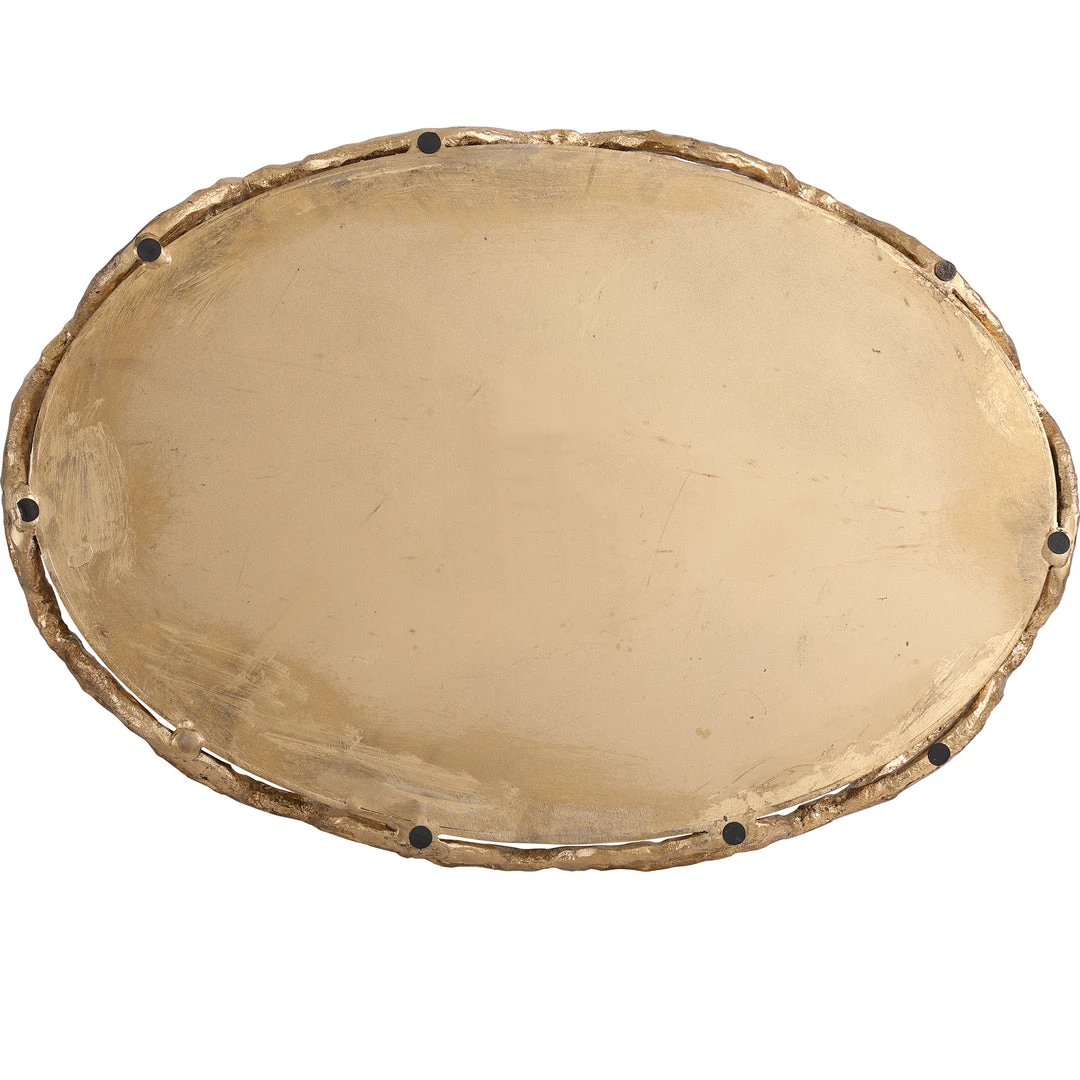 Uttermost Cable Chain Mirrored Tray 9 Uttermost Cable Chain Mirrored Tray