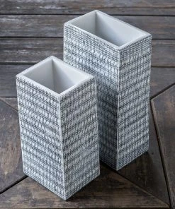 Uttermost Nomad Rectangular Vases S/2 DECOR 9 Uttermost Nomad Rectangular Vases S/2 DECOR