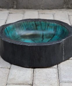 DECOR Uttermost Kona Modern Wood Bowl