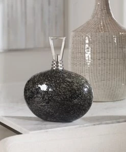 DECOR Uttermost Cosmos Bubble Glass Bottle