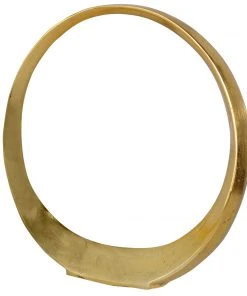 DECOR Uttermost Jimena Gold Large Ring Sculpture