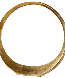 DECOR Uttermost Jimena Gold Large Ring Sculpture