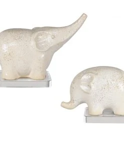 Uttermost Kyan Ceramic Elephant Sculptures, S/2 DECOR