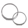 DECOR Uttermost Orbits Nickel Ring Sculptures, S/2