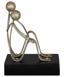 DECOR Uttermost Friendship Rustic Gold Sculpture