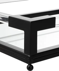 DECOR Uttermost Balkan Mirrored Iron Tray