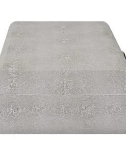 DECOR Uttermost Lalique White Shagreen Box 15 DECOR Uttermost Lalique White Shagreen Box