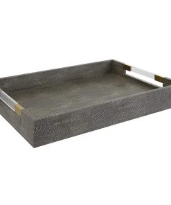Uttermost Wessex Gray Tray