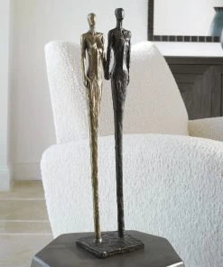 Uttermost Two's Company Cast Iron Sculpture