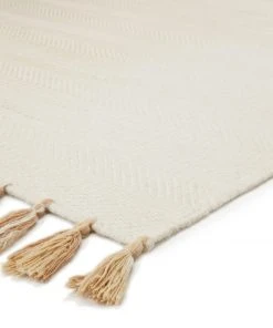 RUGS Jaipur Living Flats Handmade Geometric Ivory/ Taupe Area Rug