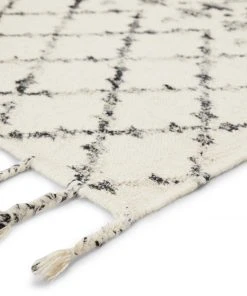 Jaipur Living Riot Handmade Geometric Ivory/ Black Area Rug