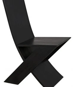 Noir Tech Chair, Charcoal Black