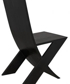 Noir Tech Chair, Charcoal Black