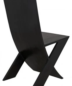 Noir Tech Chair, Charcoal Black