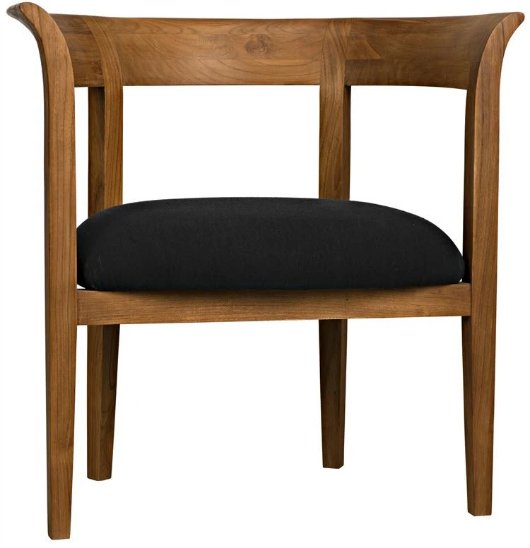 Noir Webster Club Chair, Teak 3 Noir Webster Club Chair, Teak