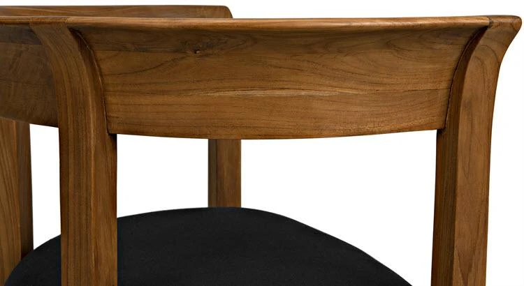 Noir Webster Club Chair, Teak 12 Noir Webster Club Chair, Teak