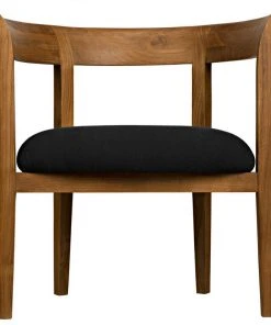 Noir Webster Club Chair, Teak 14 Noir Webster Club Chair, Teak