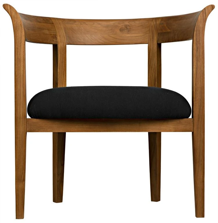 Noir Webster Club Chair, Teak 5 Noir Webster Club Chair, Teak