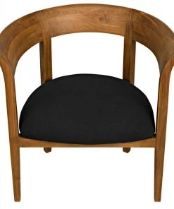 Noir Webster Club Chair, Teak 15 Noir Webster Club Chair, Teak
