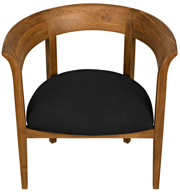 Noir Webster Club Chair, Teak 6 Noir Webster Club Chair, Teak